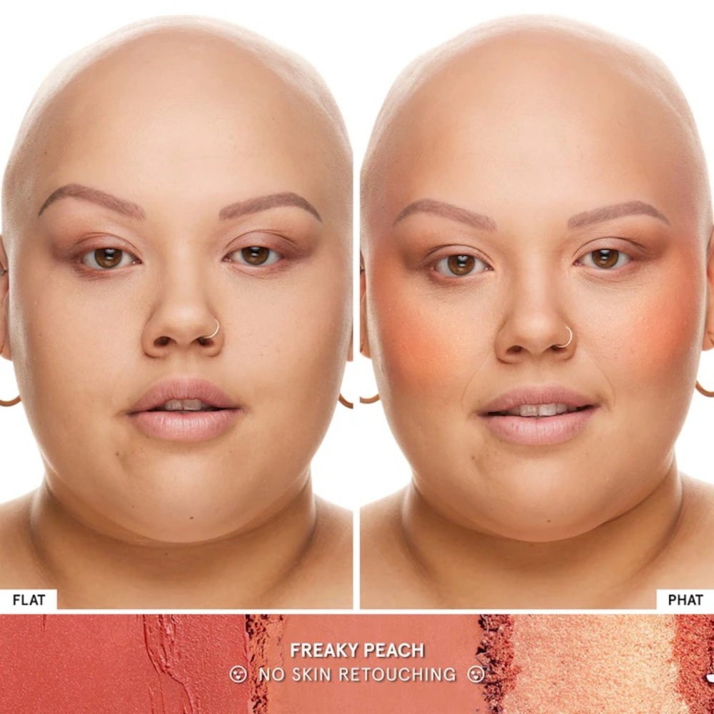 ONE/SIZE Cheek Clapper Blush Trio in Bold Red - Picture 3 of 6